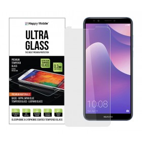 Защитное стекло для Huawei Y7 Prime 2018 (Y7, Honor 7C) - Happy Mobile 2.5D Ultra Glass Premium 0.3mm (Japan Asahi)