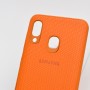 Чехол-накладка Plexus Case Samsung Galaxy A50 (Оранжевый)