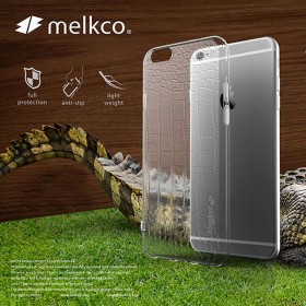 Чехол Melkco Ultra Thin Сrocodile TPU для iPhone 6 4.7” (Прозрачный)