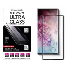 Защитное стекло для Samsung Galaxy Note 10 Plus - Happy Mobile 3D Ultra Glass Premium 0.18mm (Asahi glass Full Glue) (With Finger Hole)