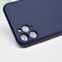 Чехол-накладка Simple Slim Matte Camera Protection для iPhone 11 Pro Max (Dark Blue)