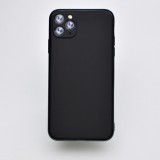 Чехол-накладка Simple Slim Matte Camera Protection для iPhone 11 Pro (Black)
