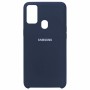Чехол Silicone Cover for Samsung Galaxy M30s (M307) (Original Soft Midnight Blue)