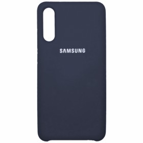 Чехол Silicone Cover for Samsung Galaxy A30S (A307) / A50 (A505) (Original Soft Midnight Blue)