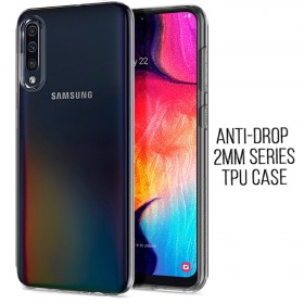 Защитный чехол Anti-Drop 2mm Series, TPU для Samsung Galaxy A50s (Clear)