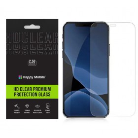 Защитное стекло для iPhone 12 / 12 Pro (6.1") - Happy Mobile Ultra Glass Premium 0.26mm,2.5D,Clear (Japan Toyo Glue)