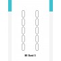 Защитная пленка гидрогель для Mi Smart Band 4 - Happy Mobile 3D Curved TPU Film (10шт.) (Devia Korea TOP Hydrogel Material)