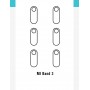 Защитная пленка гидрогель для Mi Smart Band 3 - Happy Mobile 3D Curved TPU Film (6шт.) (Devia Korea TOP Hydrogel Material)