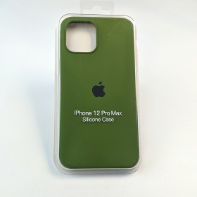 Чехол для iPhone 12 / 12 Pro - Full Soft Silicone Case (Olive)
