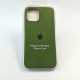 Чехол для iPhone 12 Pro Max - Full Soft Silicone Case (Olive)