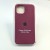 Чехол для iPhone 12 Pro Max  - Full Soft Silicone Case (Burgundy)