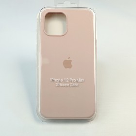Чехол для iPhone 12 Pro Max - Full Soft Silicone Case (Pink Sand)
