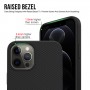 Чехол-накладка TT Snap Case Series для iPhone 12 Pro Max (Черный)