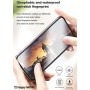 Анти-шпион защитная пленка гидрогель для iPhone 12 Mini - Happy Mobile 3D Privacy (Devia Korea TOP Hydrogel Material стекло)