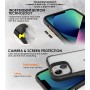 Чехол-накладка TT Carbon Fiber Case Series для iPhone 13 Mini (Clear)
