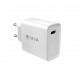 СЗУ сетевое зарядное устройство DEVIA Smart PD quick charger (EU, 20W) White
