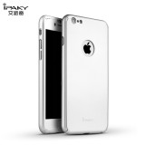 Чехол 3in1 iPaky 360 PC Whole Round для iPhone 6 / 6s + стекло (Silver | With Back Hole)