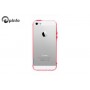 Чехол бампер Pinlo BLADEdge Aroma для iPhone 5/5S (Transparent Red Rose)