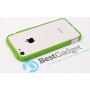 Чехол бампер Pinlo BLADEdge для iPhone 5c (Transparent Green) + пленка