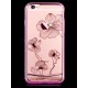 Чехол с кристалами Comma Crystal Flora 360 для iPhone Plus/ 6s Plus (Rose Pink)