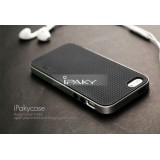 Чехол iPaky PC+TPU для iPhone 5 / 5s / SE (Silver Frame)