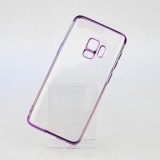 Чехол накладка Glitter Electroplated TPU Series для Samsung Galaxy S9 (0.8mm Purple)