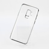 Чехол накладка Glitter Electroplated TPU Series для Samsung Galaxy S9 Plus (0.8mm Silver)
