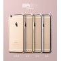 Чехол накладка HOCO Glint Plating TPU для iPhone 6 / 6s (Красное Золото)