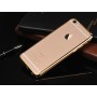Чехол накладка HOCO Glint Plating TPU для iPhone 6 / 6s (Золото)