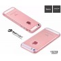 Чехол накладка HOCO Ice Crystal series TPU для iPhone SE / 5s / 5 (Розовый)