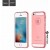 Чехол накладка HOCO Ice Crystal series TPU для iPhone SE / 5s / 5 (Розовый)