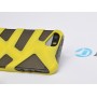 Чехол Pinlo Antlers для iPhone 5s / 5 (Black Yellow) + пленка