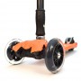 Детский самокат 3Style Scooters® JW032 - Великобритания (Flashing Wheels, Foldable T-bar, Orange color)