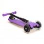 Детский самокат 3Style Scooters® JW032 - Великобритания (Flashing Wheels, Foldable T-bar, Purple color)