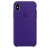 Оригинальный чехол Apple Silicone Case для iPhone X (Ultra Violet) (OEM)
