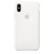 Оригинальный чехол Apple Silicone Case для iPhone X (White) (OEM)