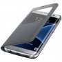 Оригинальный чехол S View Cover для Samsung Galaxy S7 edge (G935) (SILVER  EF-CG935PSEGUS)