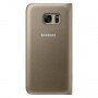Оригинальный чехол Samsung LED View Cover для Galaxy S7 (GOLD EF-NG930PFEGUS)