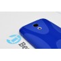 Полимерный TPU чехол New Line X-series для Samsung Galaxy S4 Mini (Синий) + Защитная пленка