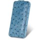 Премиум чехол Melkco для iPhone 5 (Jacka Ostrich LC blue) *Оригинал