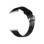 Ремешок HOCO Art series Crocodile из натуральной кожи для Apple Watch 42mm (Черный)