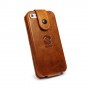 Tuff-Luv! Винтажный кожаный чехол для iPhone 5 (In-Genius brown)