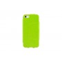 Ультра-тонкий кожаный чехол Pinlo Slice для iPhone 5 /5s / 5c  (Leather Green) + пленка