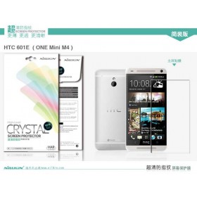 Защитная пленка Nillkin Crystal для HTC One mini / M4 (Анти-отпечатки)