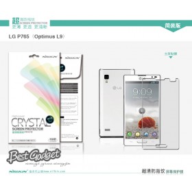 Защитная пленка Nillkin Crystal для LG Optimus L9 (P765) (Анти-отпечатки)