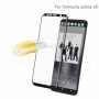 Защитное стекло HelloMo 3d Curved Japan Asahi Glass для Samsung Galaxy S8 (Золотая рамка)