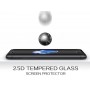 Защитное стекло HELLOMO для iPhone 7 (0.3mm, 2.5D, Japan Asahi Glass)